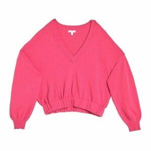 NWT Abound Oversized V-Neck Elastic Knit Sweater Size‎ Medium
